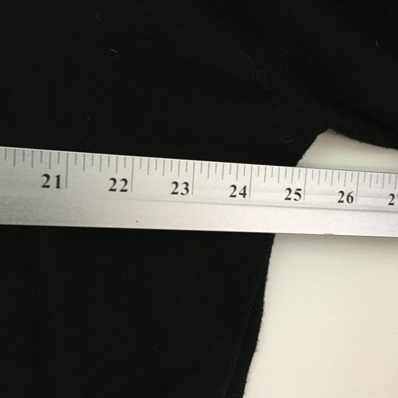 Crew Neck Sweater Made in Korea Womens Size Large Long Sleeve Black - Picture 7 of 10